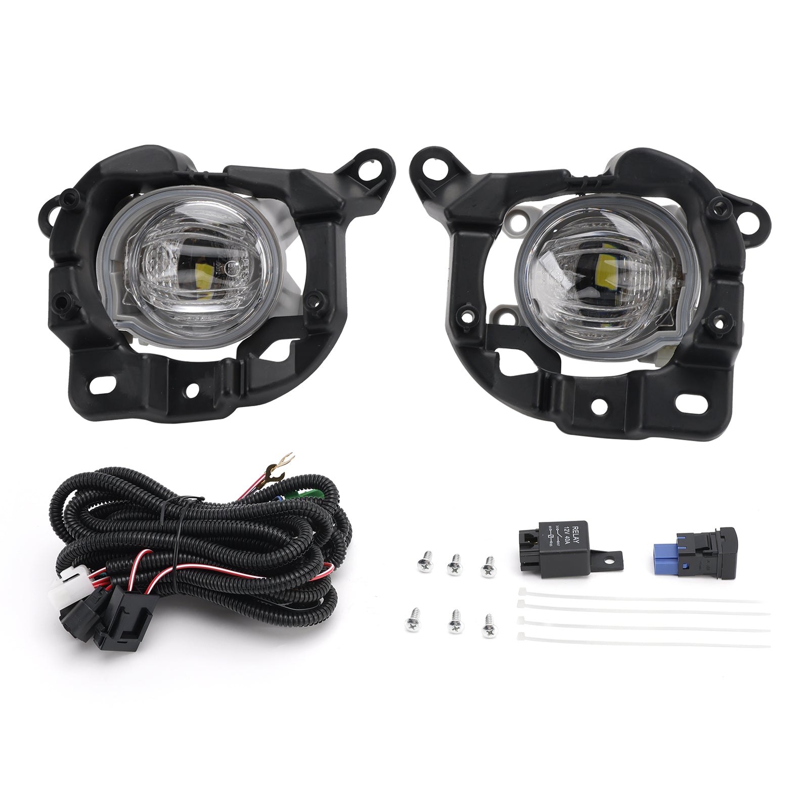 Paire de phares antibrouillard LED avec interrupteur, pour Toyota Venza 2021 – 2024