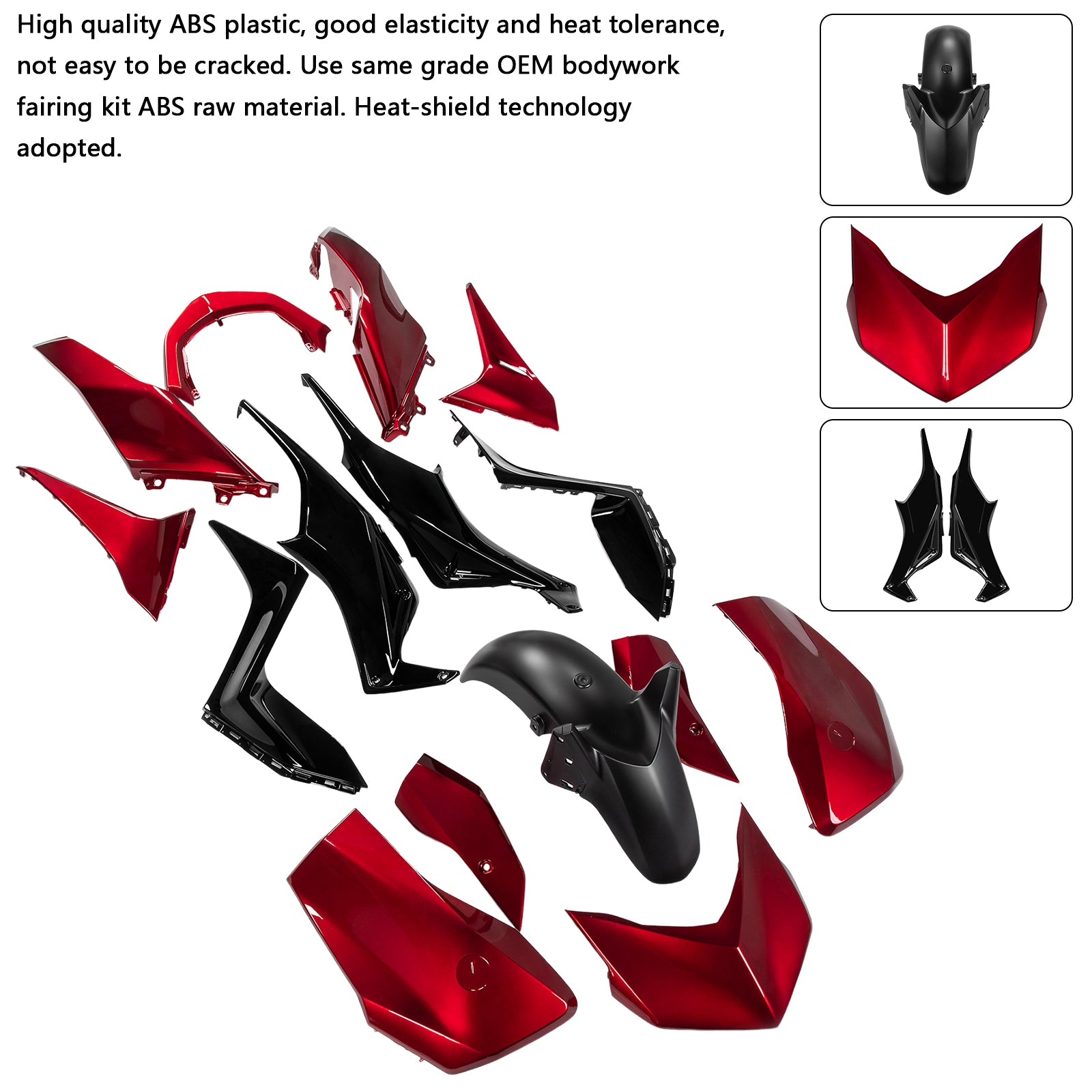 2023-2024 Yamaha X-MAX 300 XMAX Injection ABS Bodywork Fairing Kit 11#