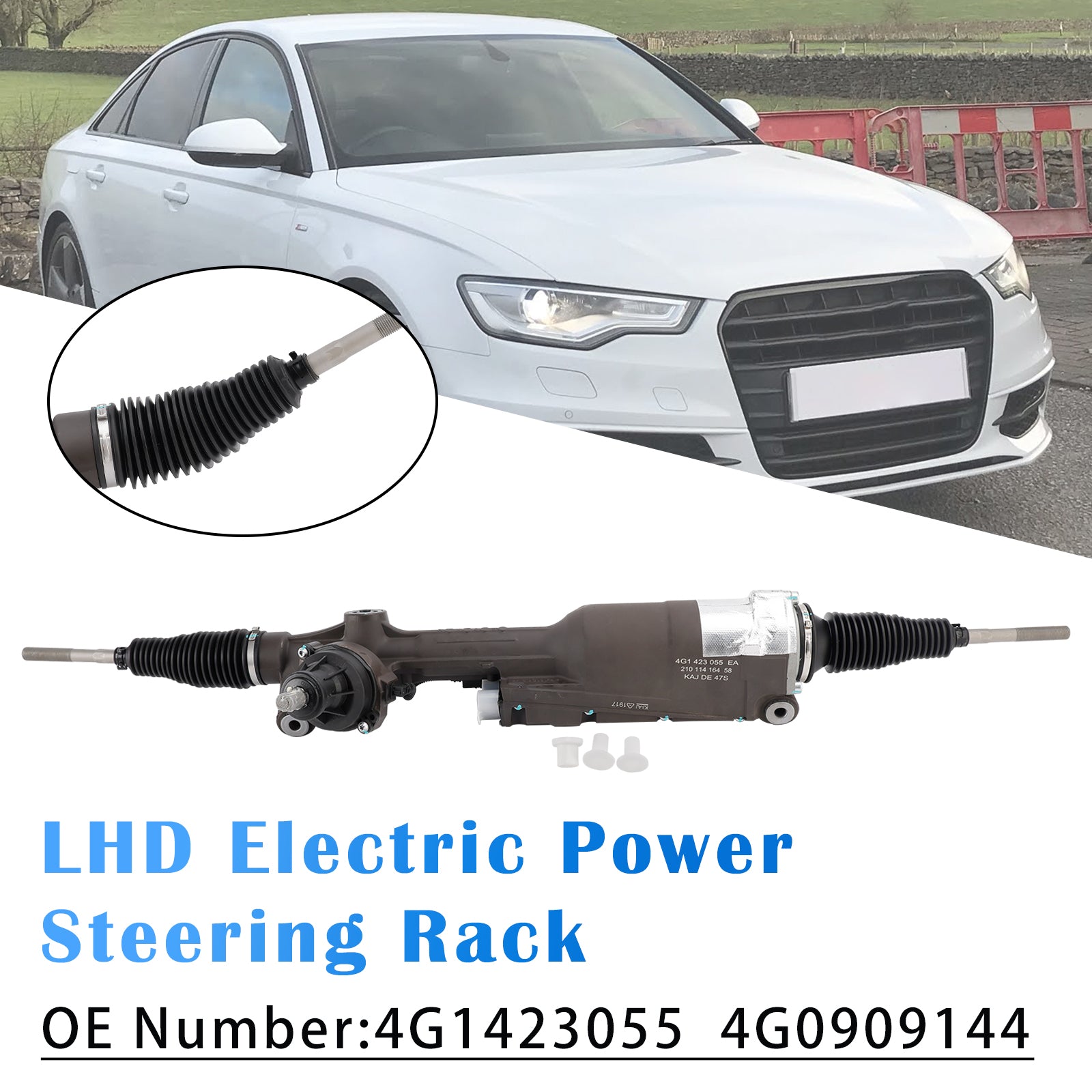 2013 For Audi A6 Luxury Sedan 4-Door 2.8L 2773CC V6 GAS DOHC Naturally Aspirated Electric Steering Rack 4G0423055