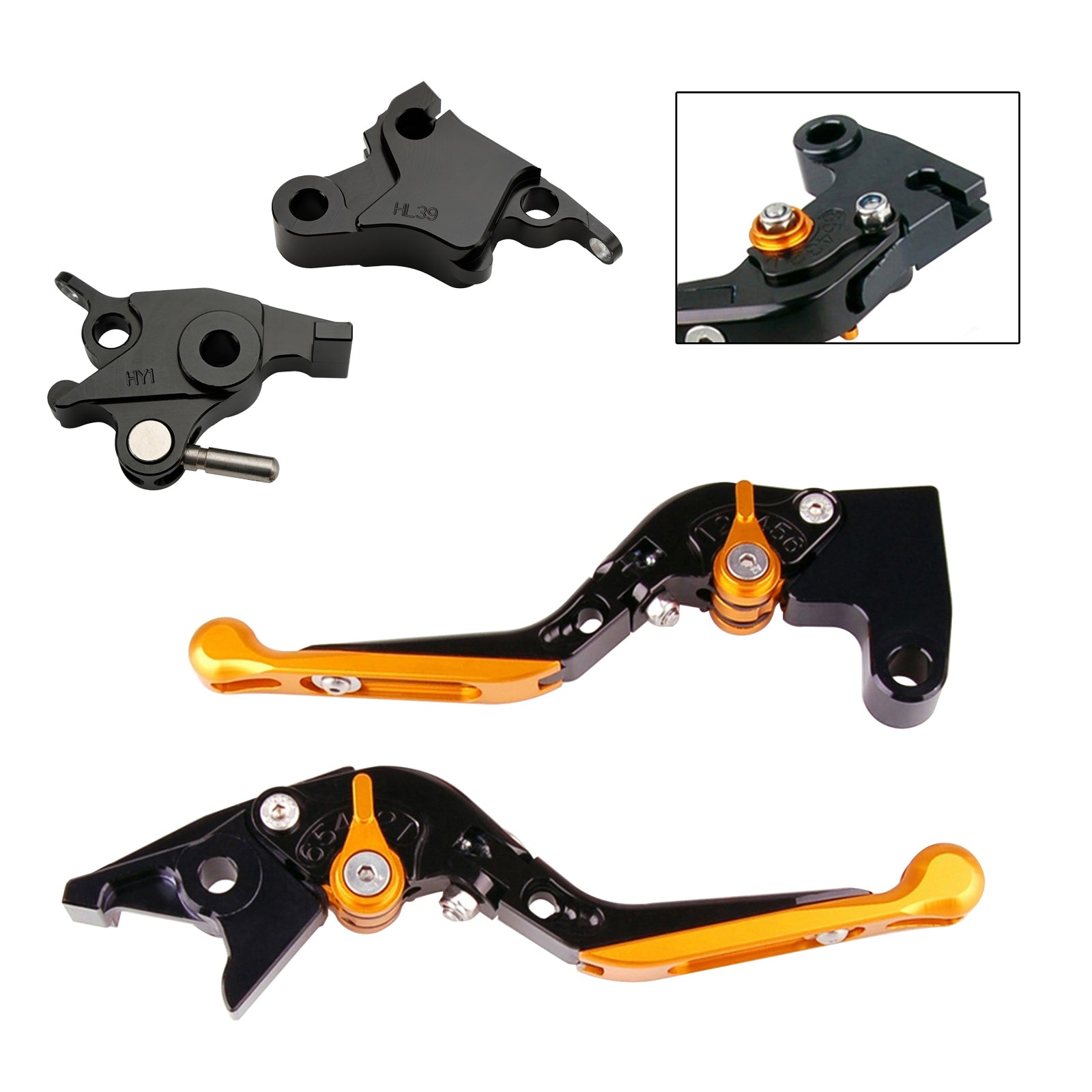 Levier de frein d'embrayage réglable adapté pour CFMOTO 700CL-X Heritage 2021-2022