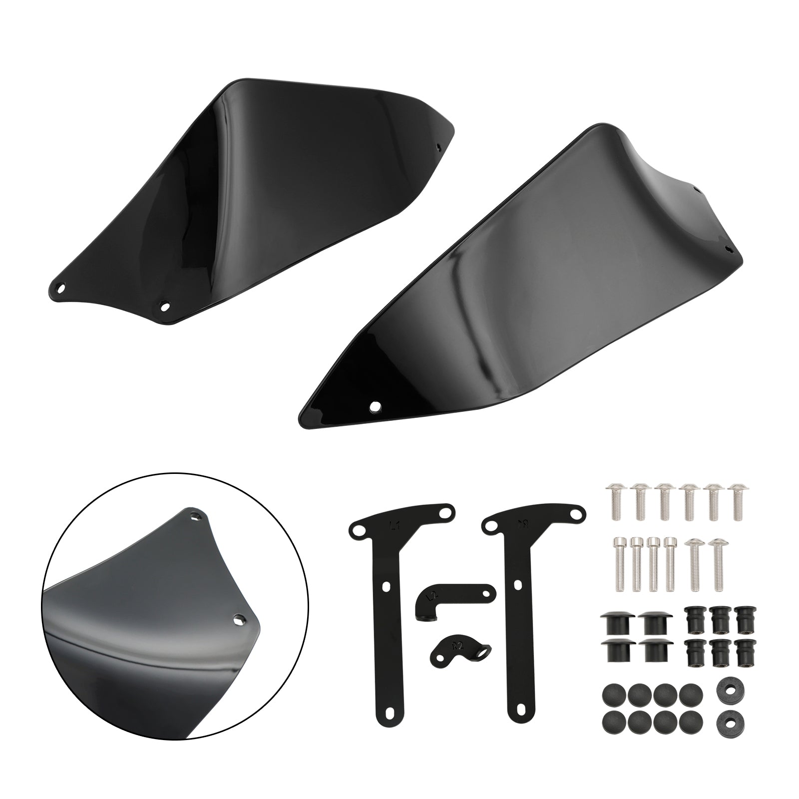 2022-2023 DUCATI Desert X Motorcycle Deflector Side Top