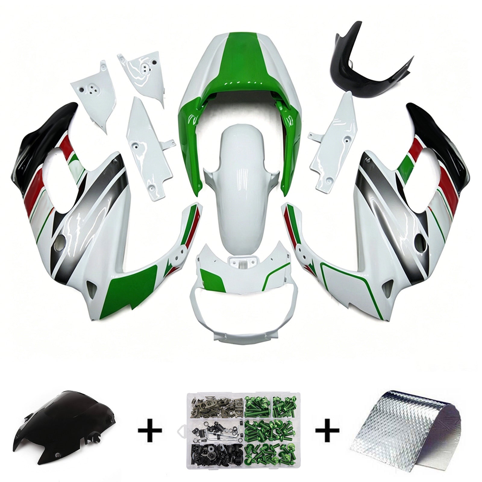 Injection Fairing Kit Bodywork Plastic ABS For Honda VTR1000F 1997-2005