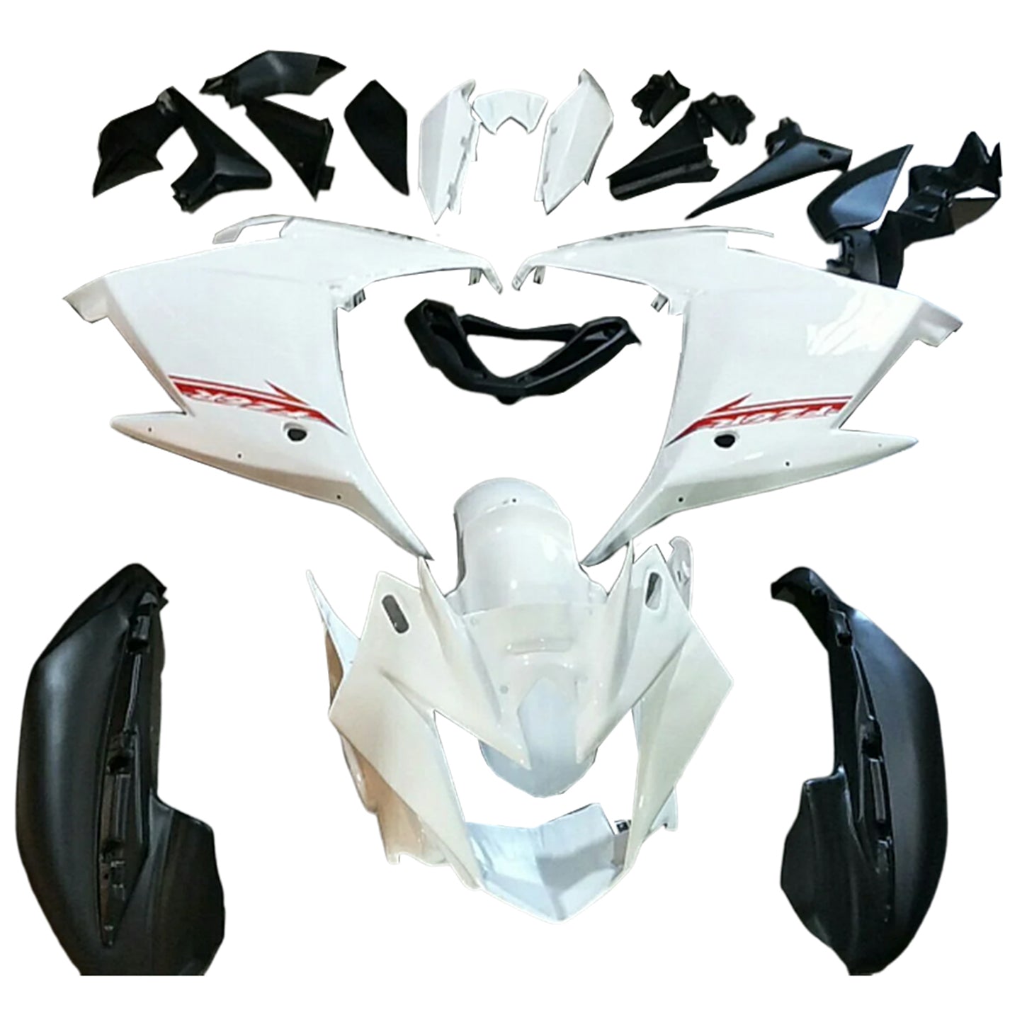 2009-2015 Yamaha FZ6R Injectiekuipset Carrosserie Kunststof ABS