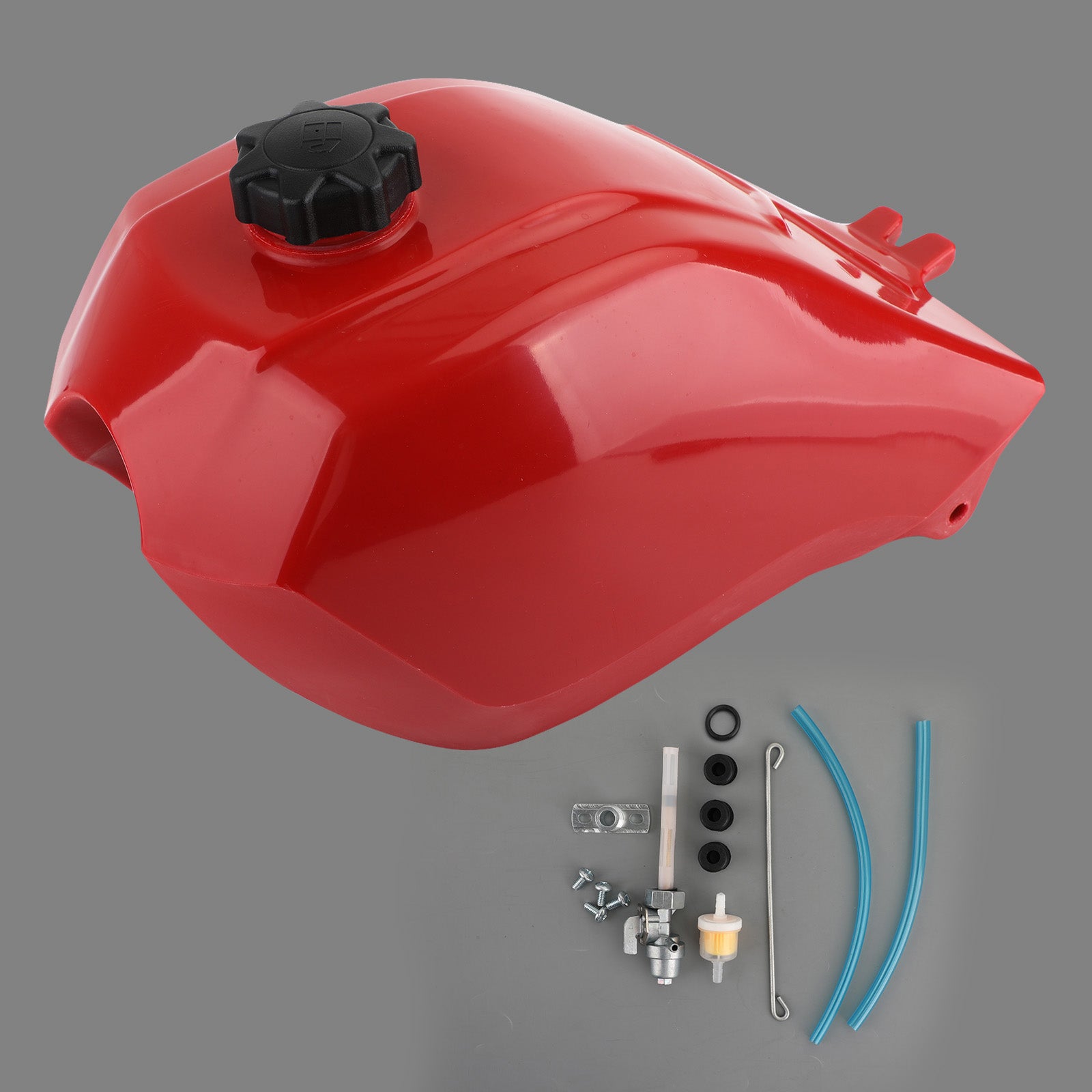 Nouveau réservoir de carburant à gaz avec bouchon Petcock adapté pour Honda ATC250ES Big Red 250 1985-1987 86