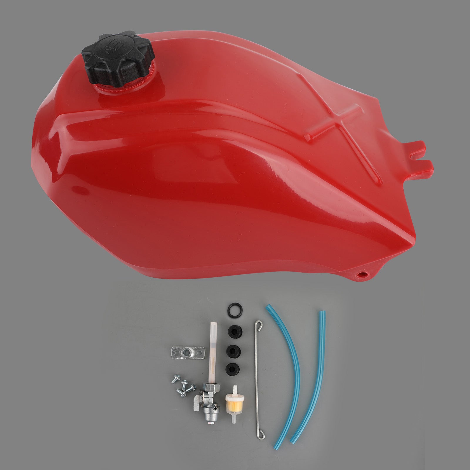 NEW Gas Fuel Tank w/Cap Petcock Fit for Honda ATC250ES Big Red 250 1985-1987 86