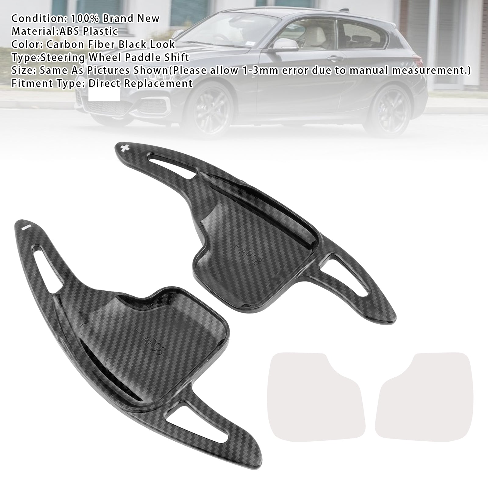 Extensiones de palanca de cambios del volante para BMW F22 F23 X1 X6