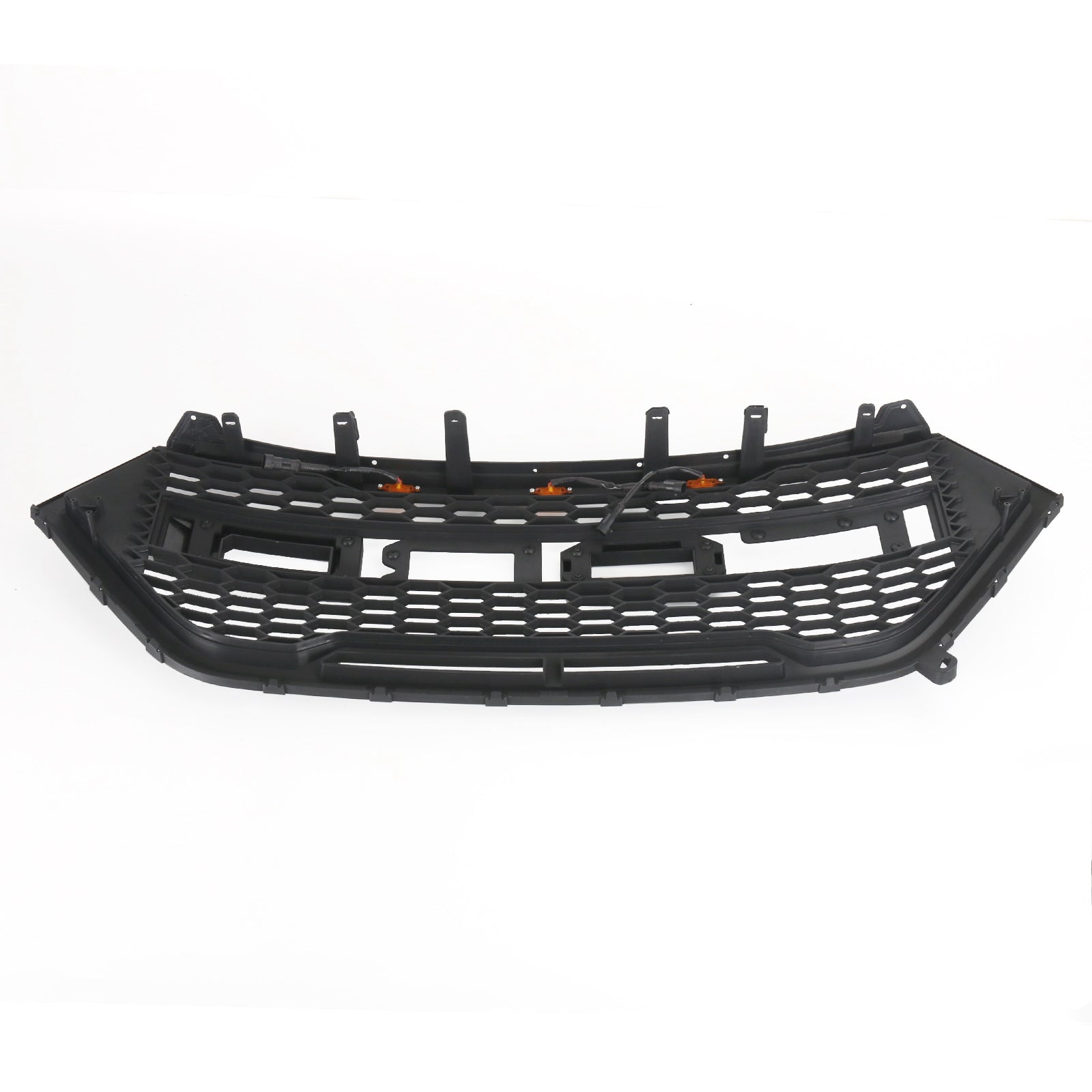 Edge Raptor Style Front Bumper Grill Upper Grille Black For Ford Edge 2015-2018