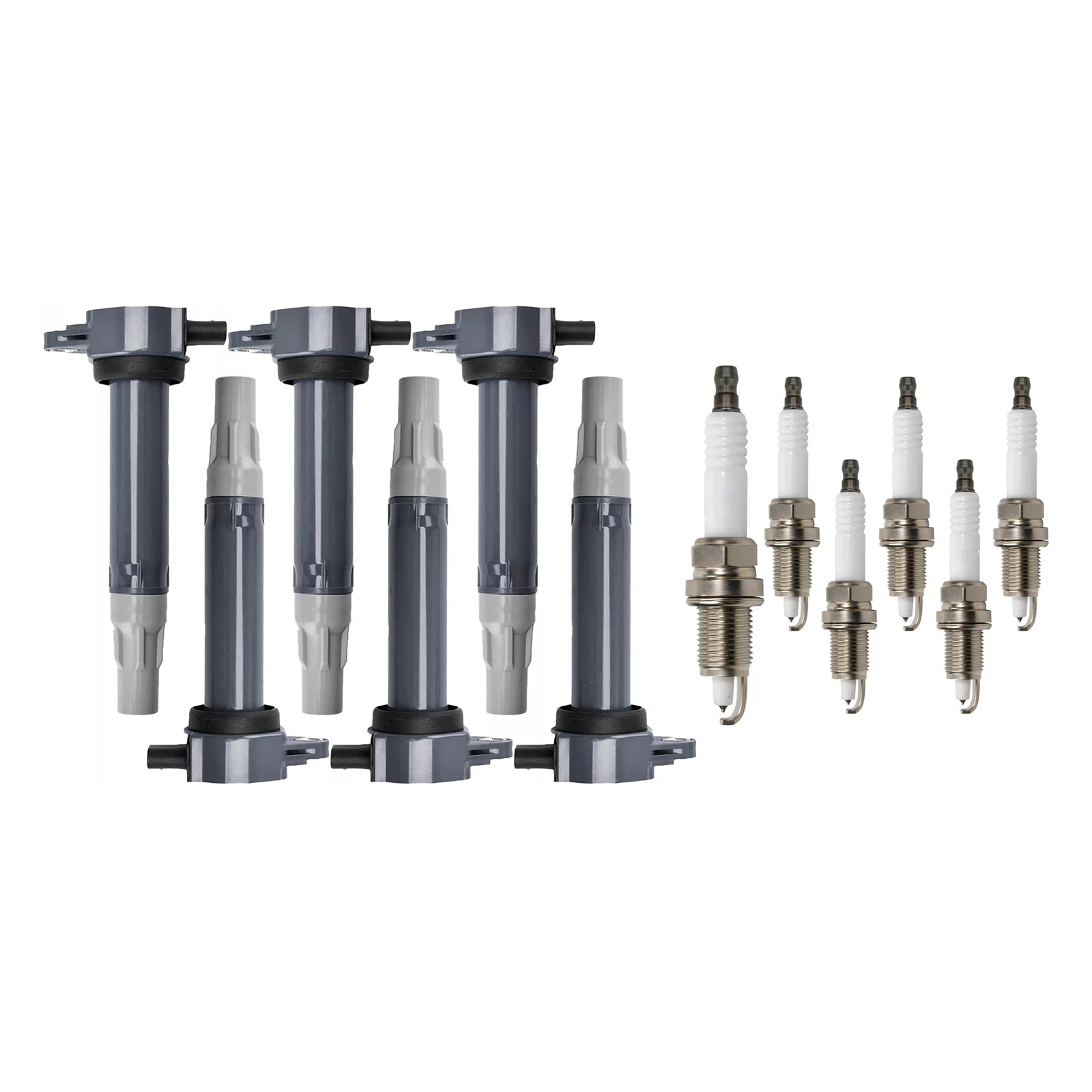 Bobina de encendido Dodge Avenger V6 2.7L (2008-2010, 6 piezas) & Bujías UF502 4606869 4606869AA