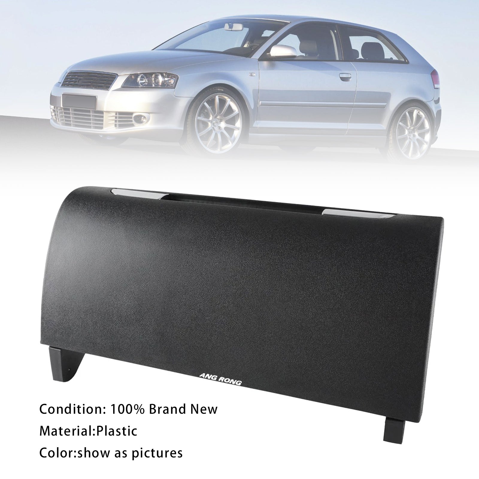 2004-2012 Audi A3 S3 8P Glove Box Door Cover Black 8P1857124A