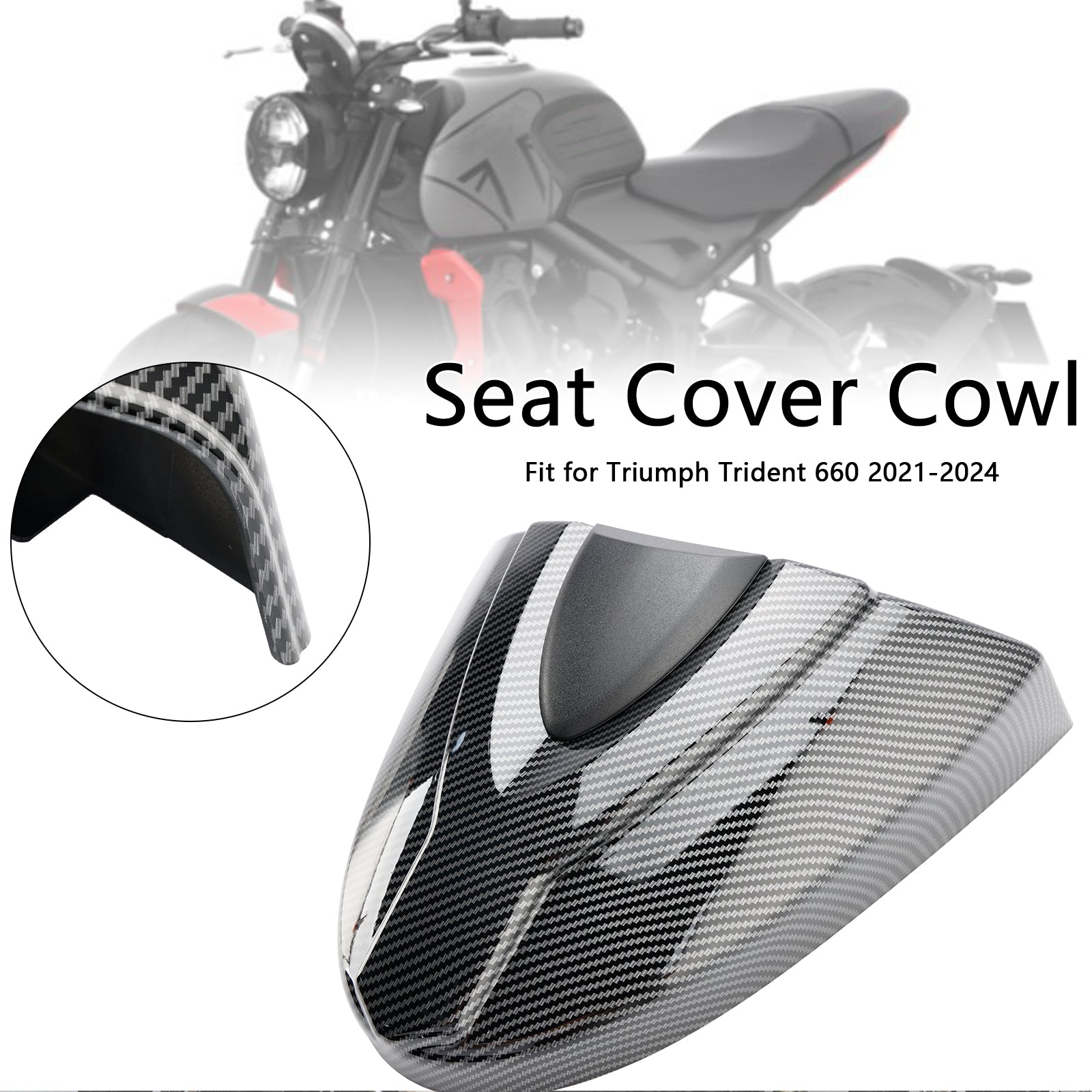 2021-2024 TRIDENT 660 HAME BACE SETE STEV Fairing Cowl