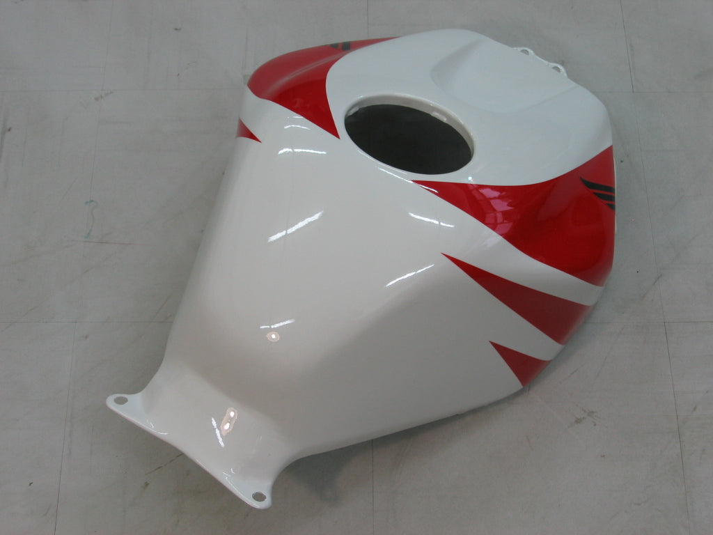 2005-2006 Honda CBR 600 RR White & Red CBR Racing Fairings Generic