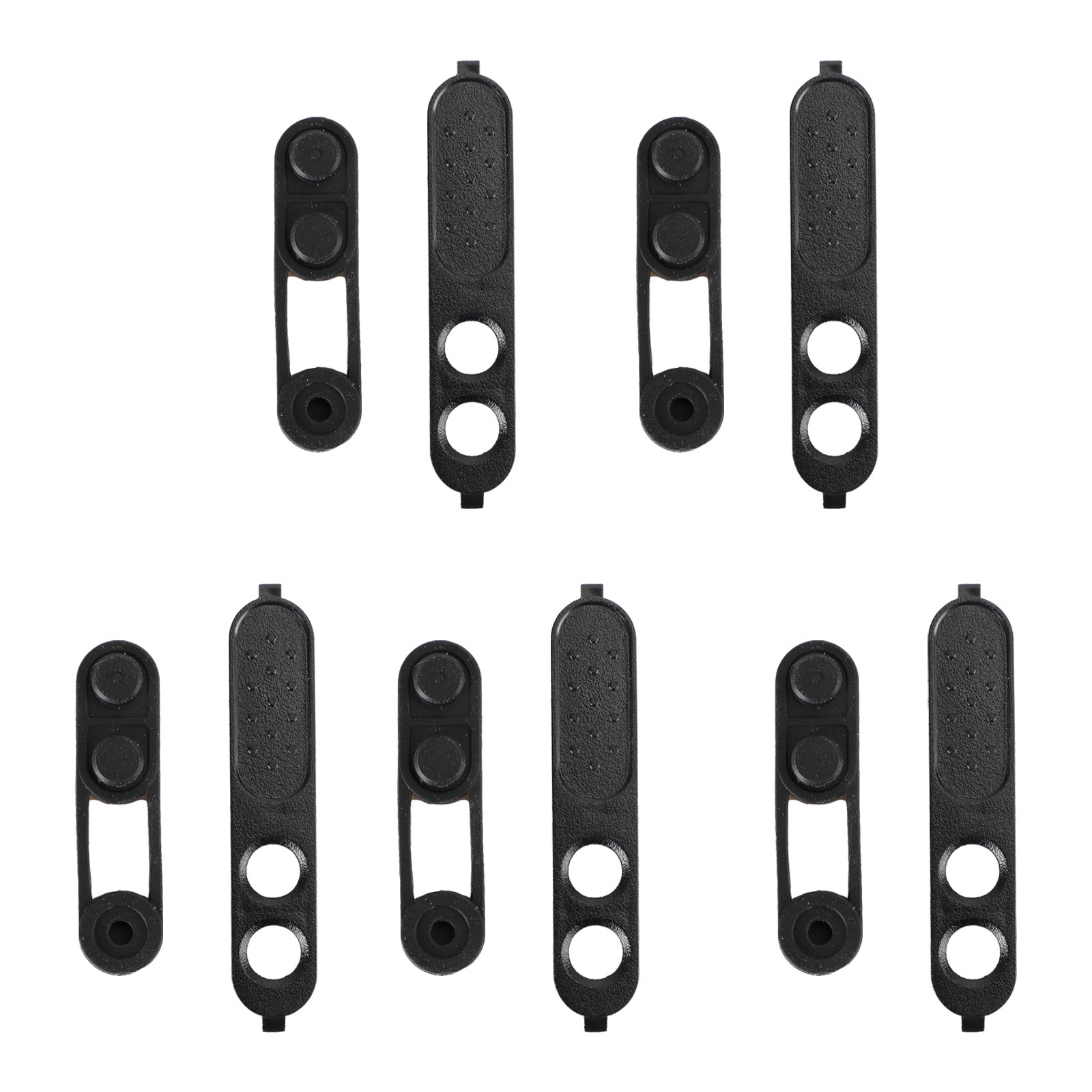 5x Talk PTT Walkie Talkie Launch Button Plastic Frame For XIR P3688 DEP450 DP1400