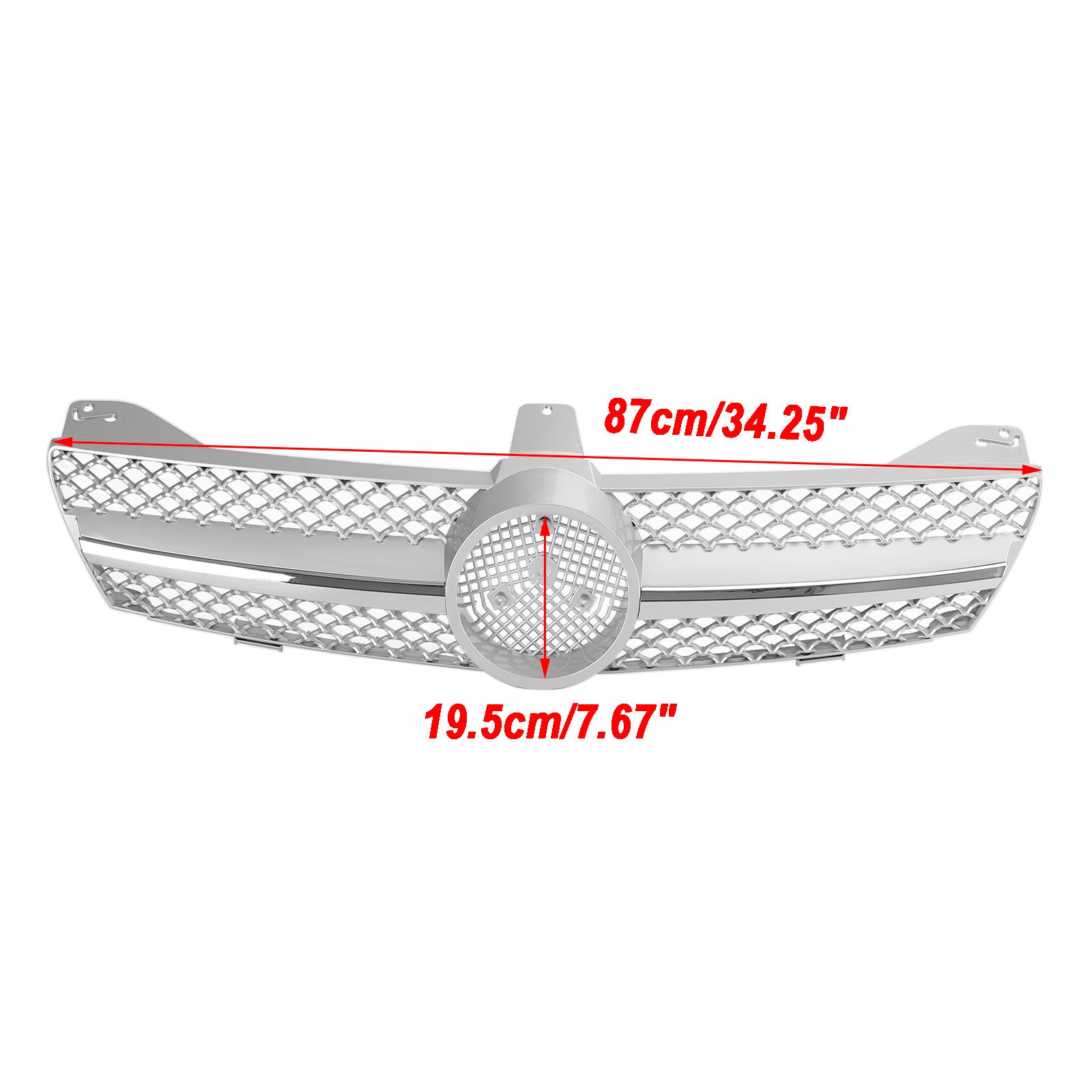 Voorbumper Grille Grille Fit Mercedes BenzW219 CLS350 CLS500 CLS550 2005-2008