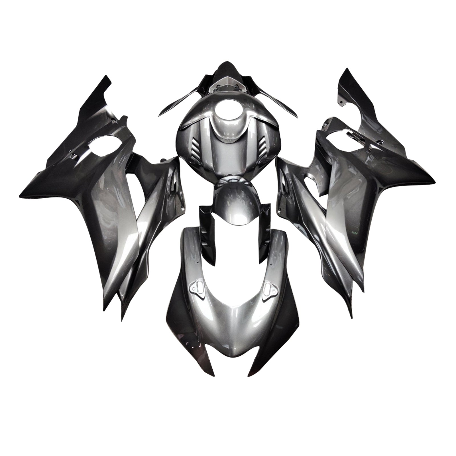 Kit de carenado de inyección, carrocería de plástico ABS apto para Yamaha YZF-R6 2017-2023