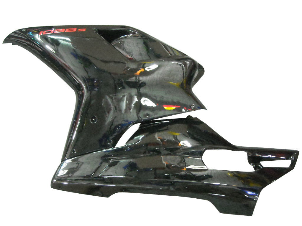 2007-2012 Ducati 1098/1198/848 Black Bodywork Fairing ABS Injection Mold 4# Generic