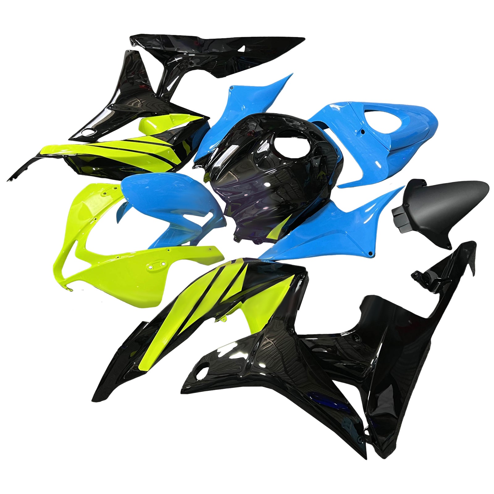 Kit de carénage d'injection Bodywork Abs en plastique pour Honda CBR600RR 2007-2008 F5