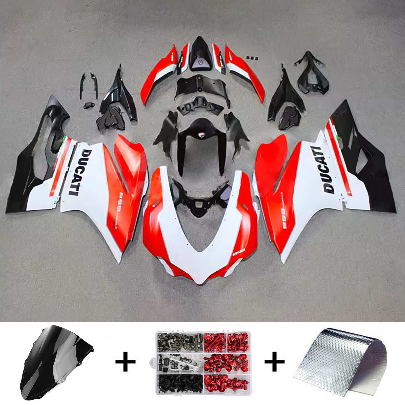 2015-2020 Ducati 1299 Kit de carénage d'injection Bodywork Plastic Abs
