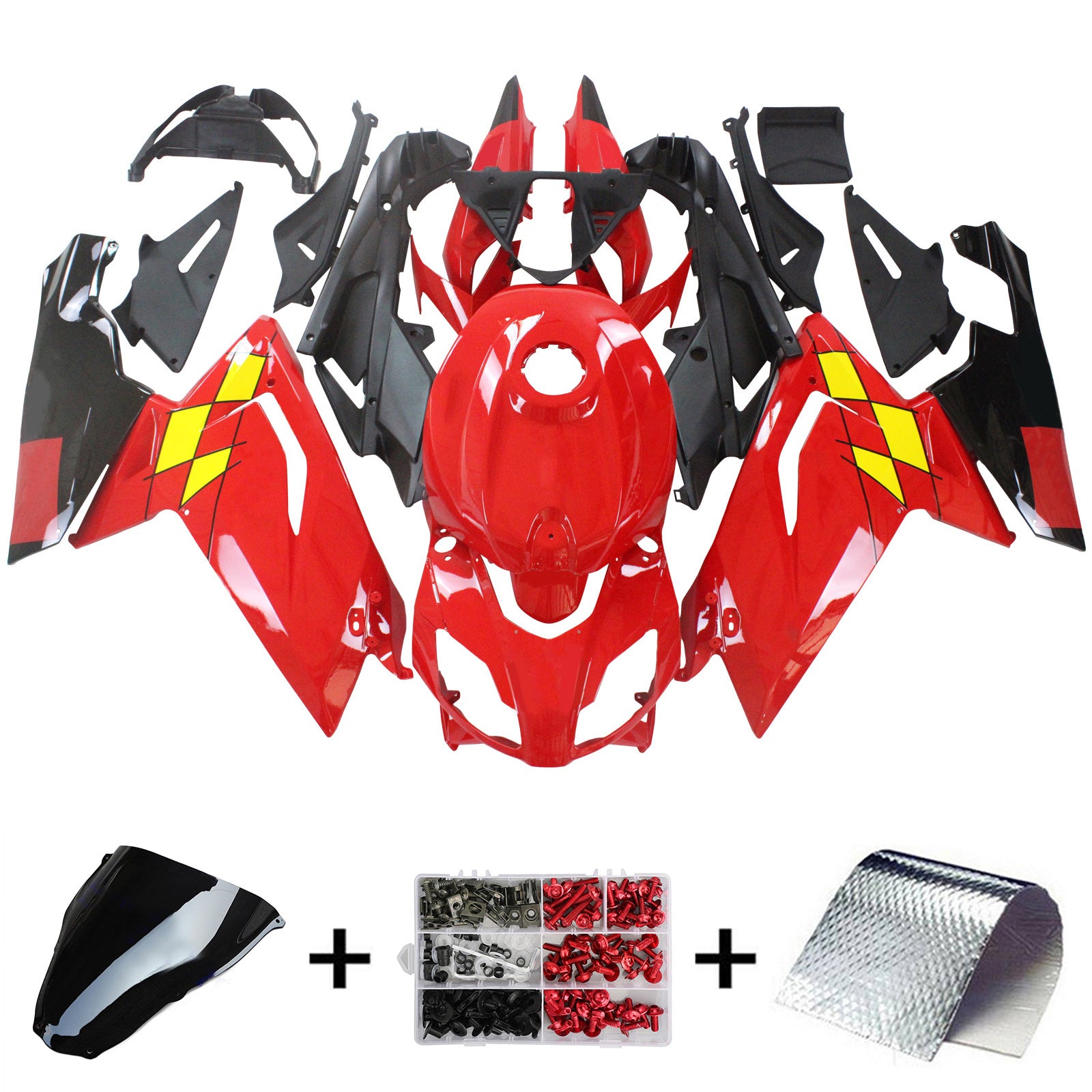 Injection Fairing Kit Bodywork Plastic ABS fit For Aprilia RS125 2006-2011