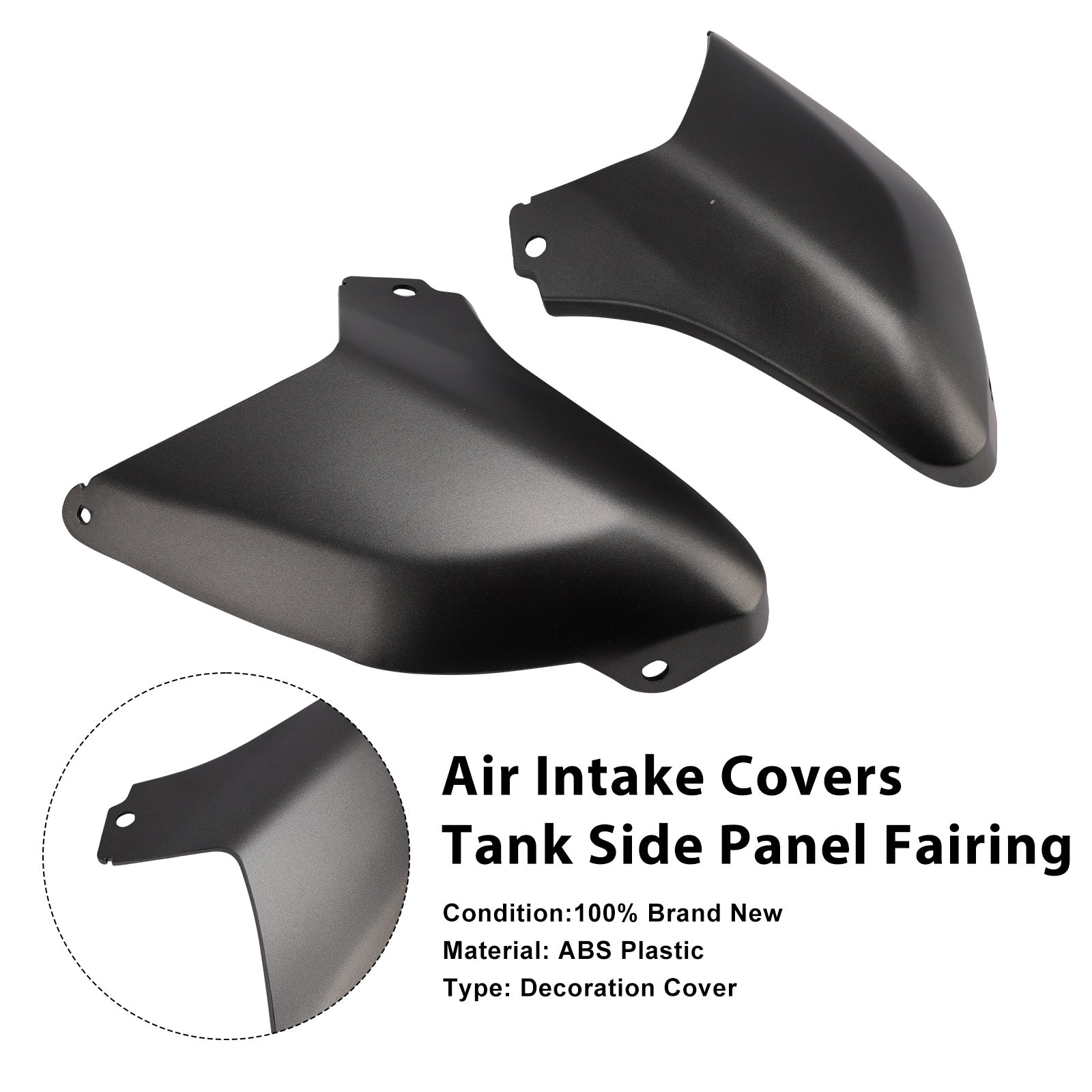 Air Intake Covers Tank Side Panel Fairing For Kawasaki Z900 2025-2026