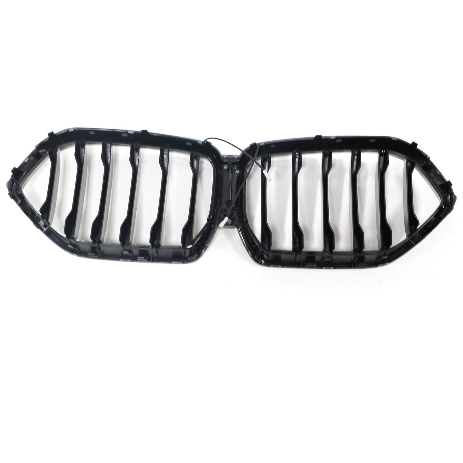 2023-2025 BMW X6 G06 M60i con orificio para cámara Parrilla de parachoques delantero negra