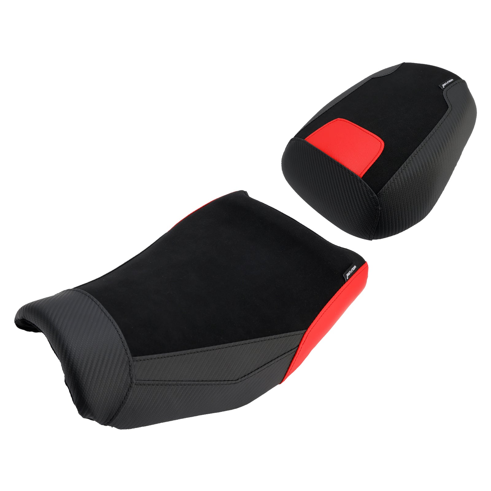 Front&Rear Raider Passenger Cushion Kit Red For Suzuki V-Strom250Sx 2024-2025