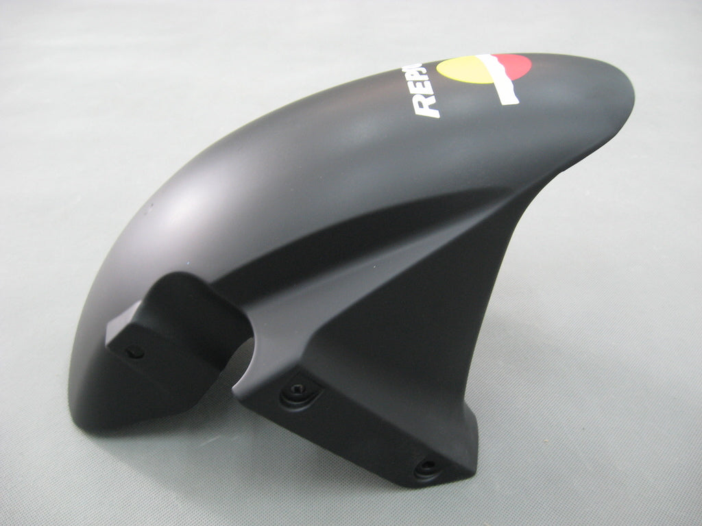 2003-2004 Honda CBR 600 RR Black Matte Valentino Rossi Moto Racing Fairings Generic