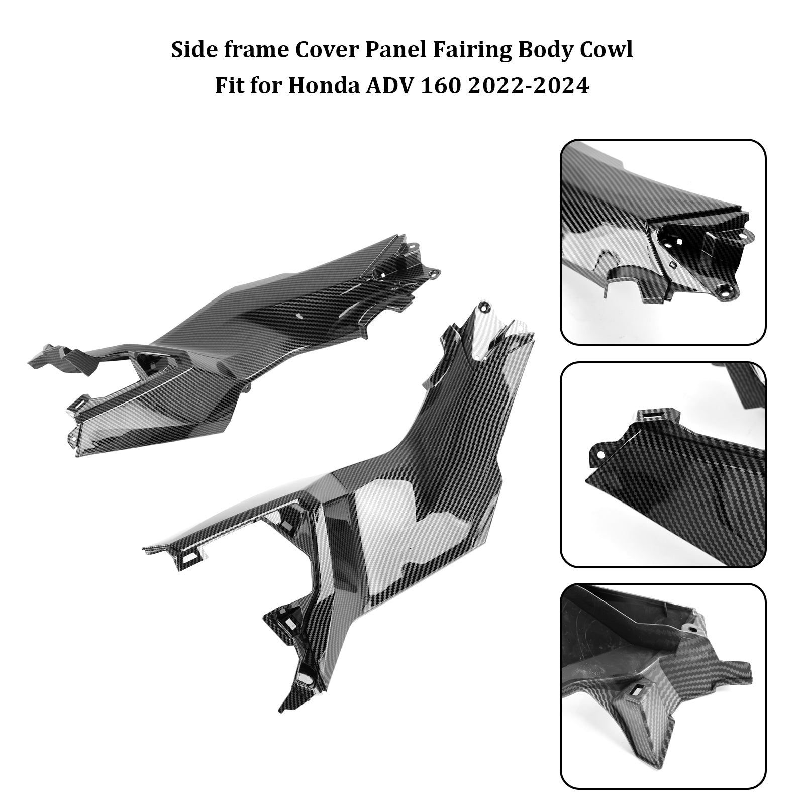 2023-2024 Honda ADV 160 Side frame Cover Panel Fairing Body Cowl