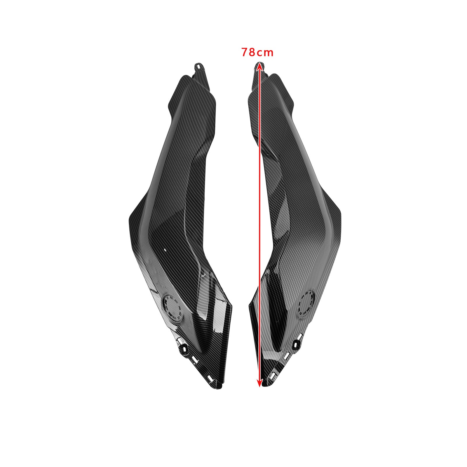 2024-2025 BMW R1300GS Side Gas Tank Frame Painel de capa de fada de capa de fada