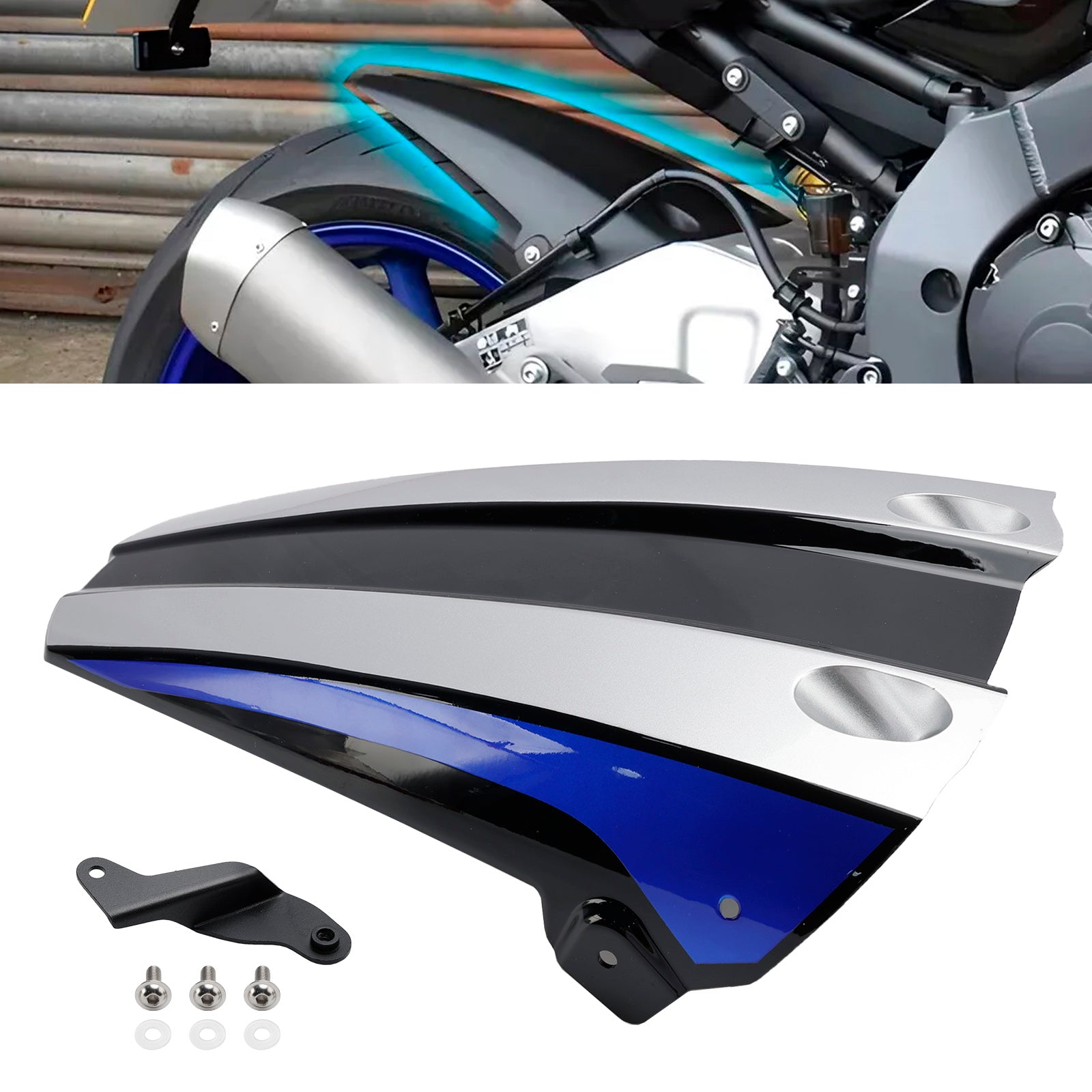 Achterspatbord spatbord kuip voor Yamaha MT-10 / SP MT10 2016-2024