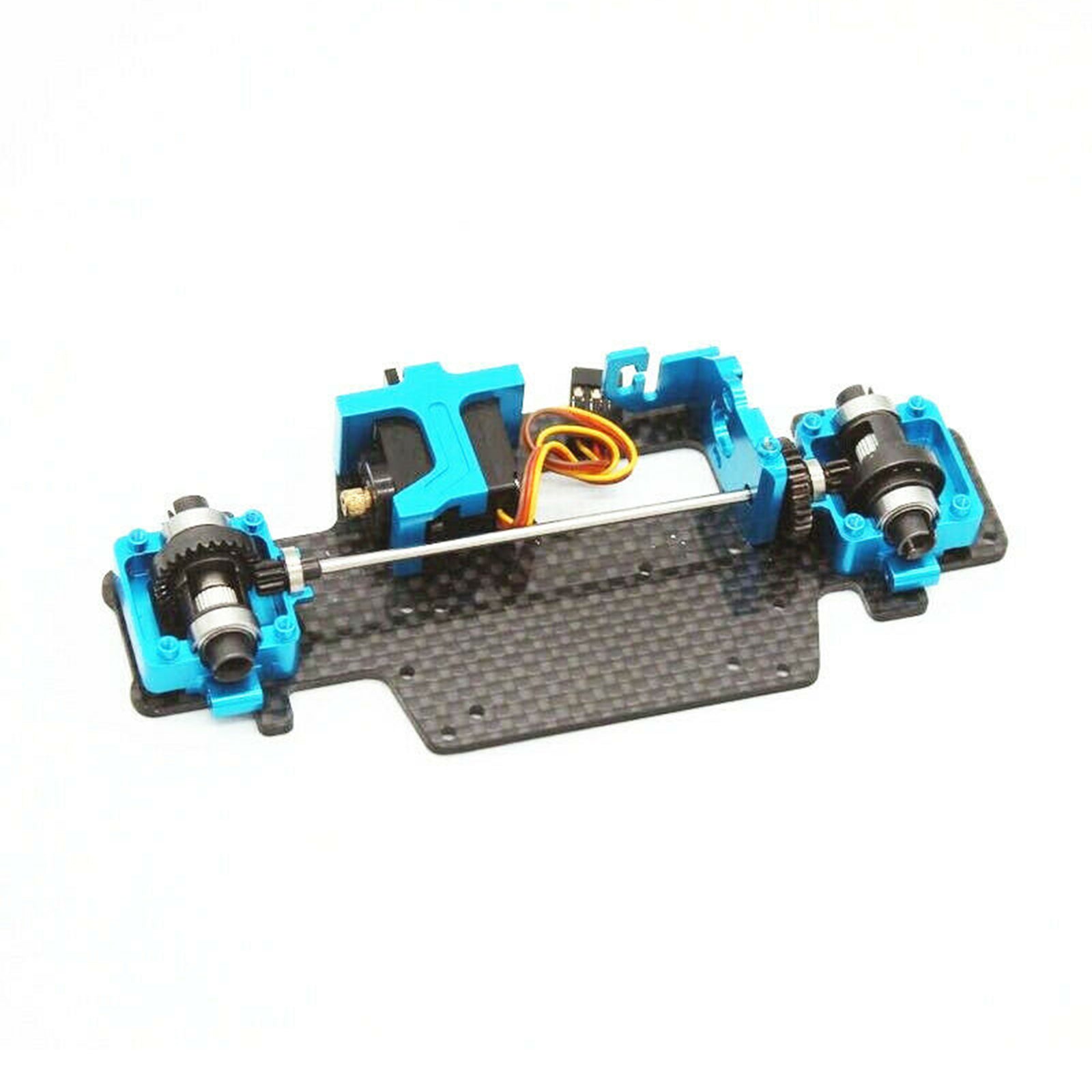 Stalen differentieel aandrijfuitrusting voor Wltoys 1/28 RC auto 284131 K979 K989 K999