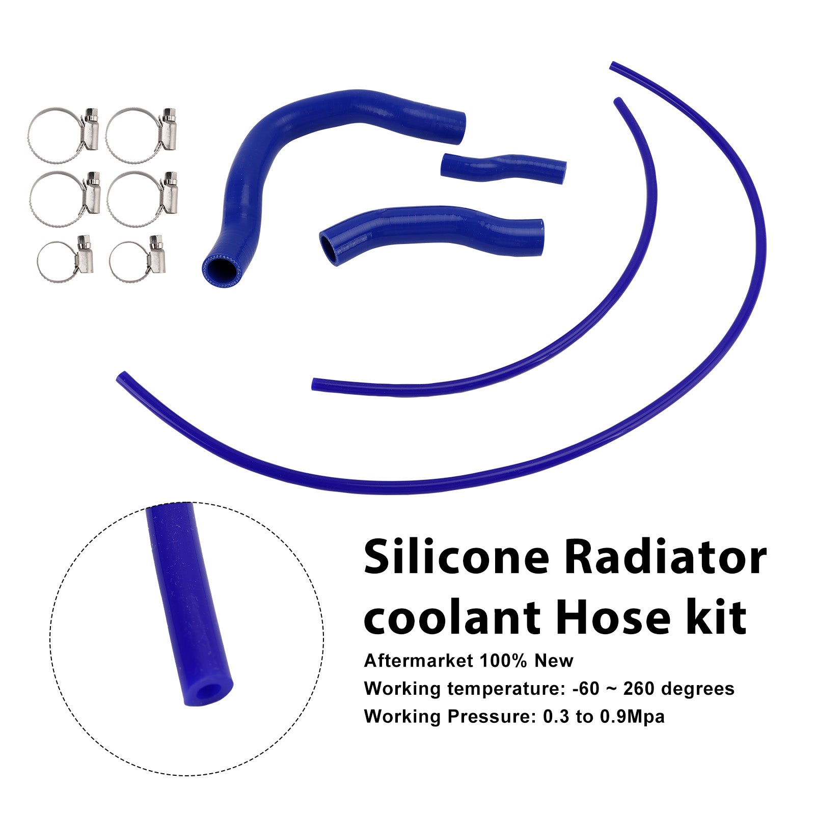 2023-2025 Honda XL750 Transalp Silicone Radiator coolant Hose Kit