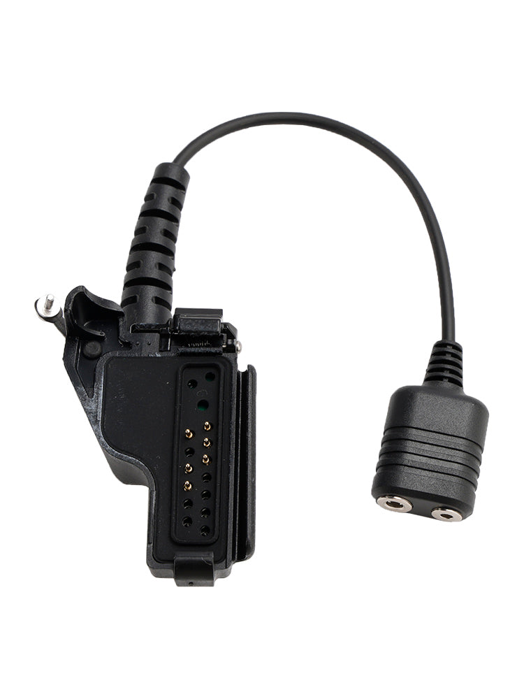 K gränssnitt headset portkonverterkabel för gp900 mtx838 xts2500 xts3000 xts5000