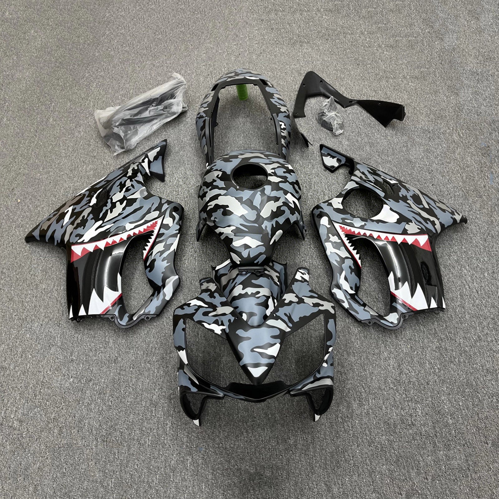 Injection Fairing Kit Bodywork Plastic ABS For Honda CBR600 F4i 2004-2007