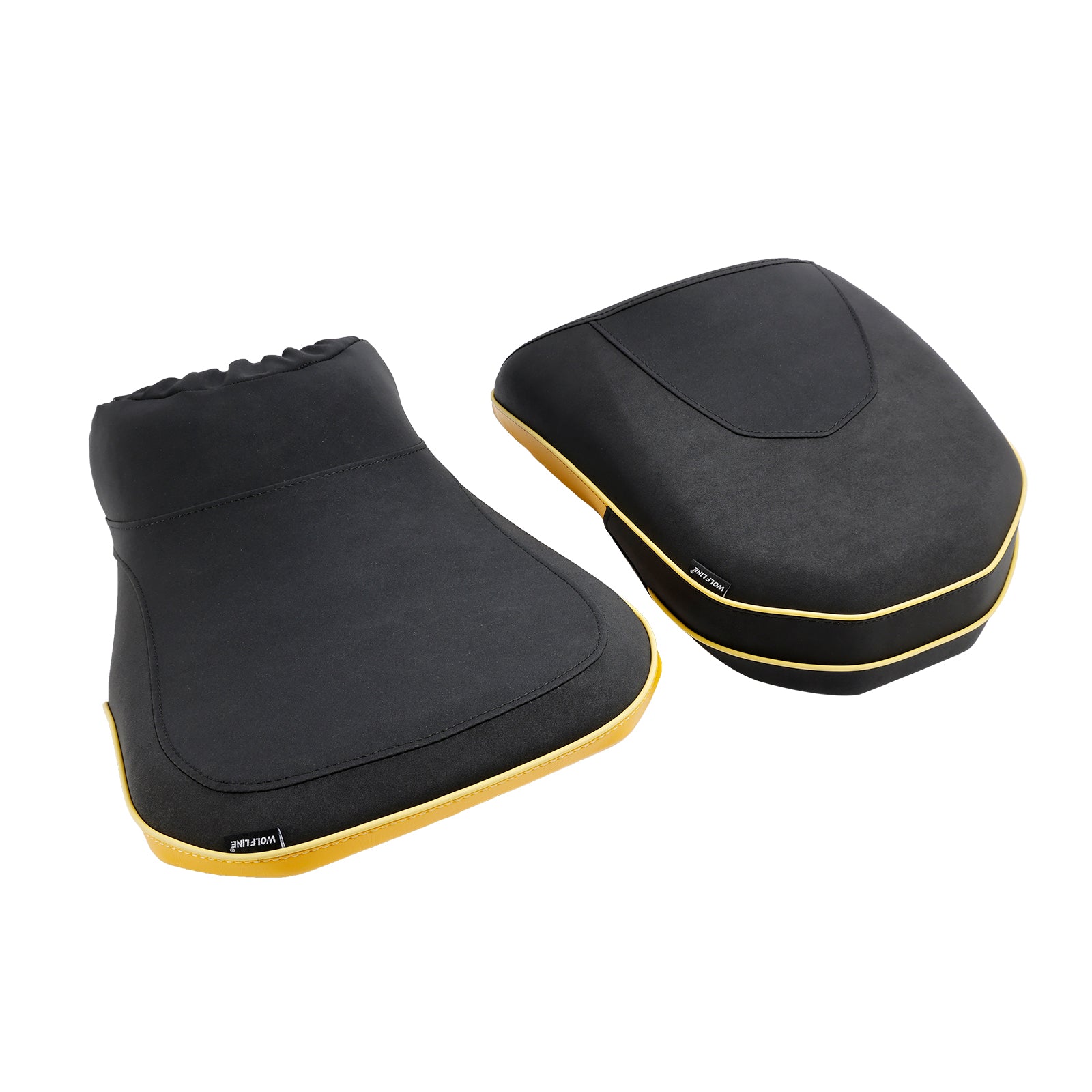 Rider passagerarsätets främre bakkudde passar gul för BMW R1200GS 14-18 R1250GS