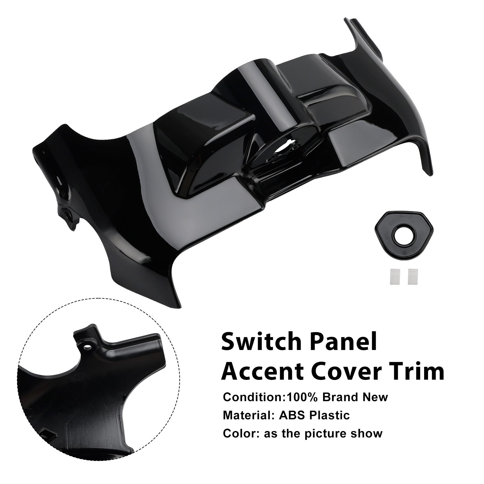 2023-2025 Touring Electra Street Glide Switch Panel Accent Cover Trim