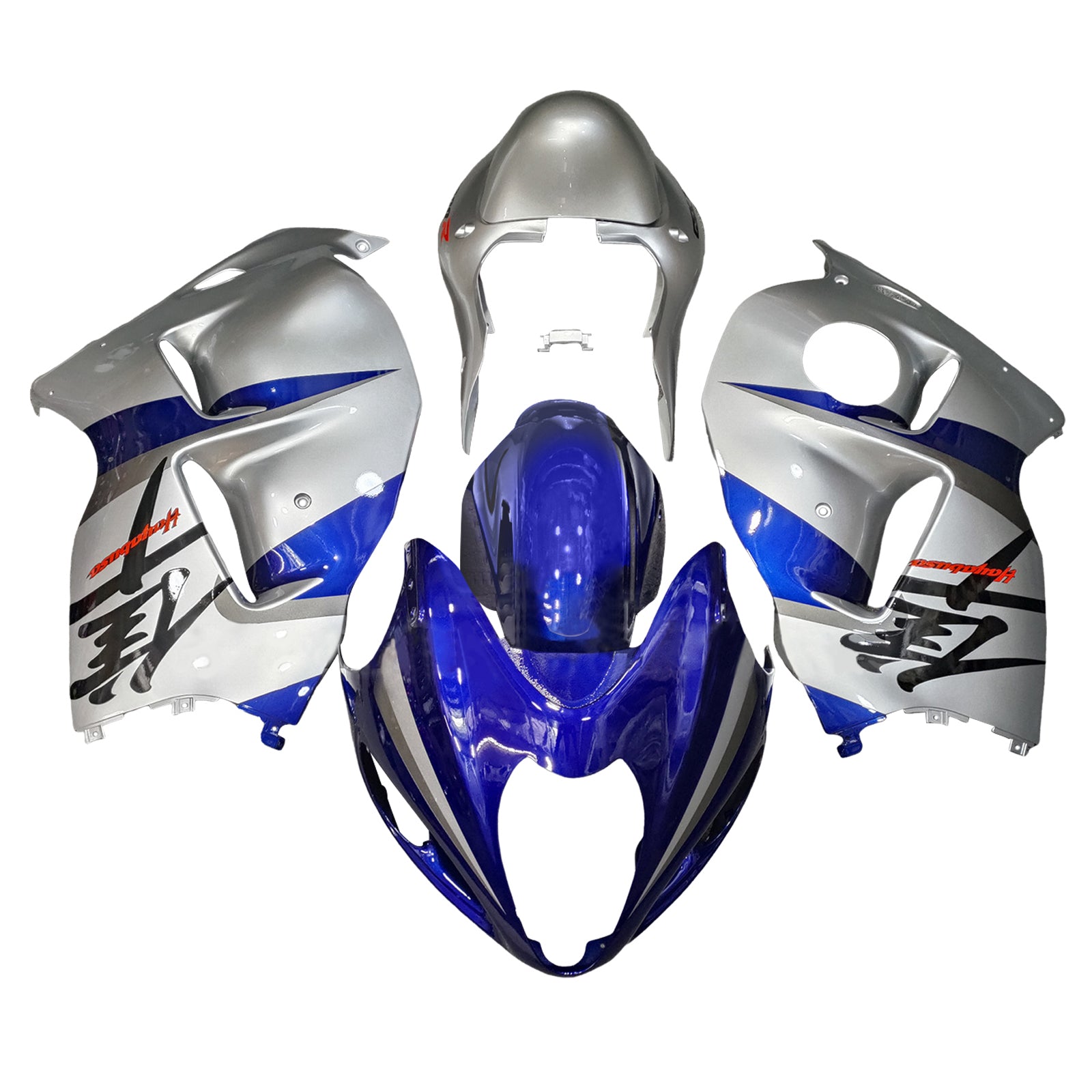 Kit de carenagem injeção Absos de plástico para Suzuki Hayabusa GSX1300R 1999-2007