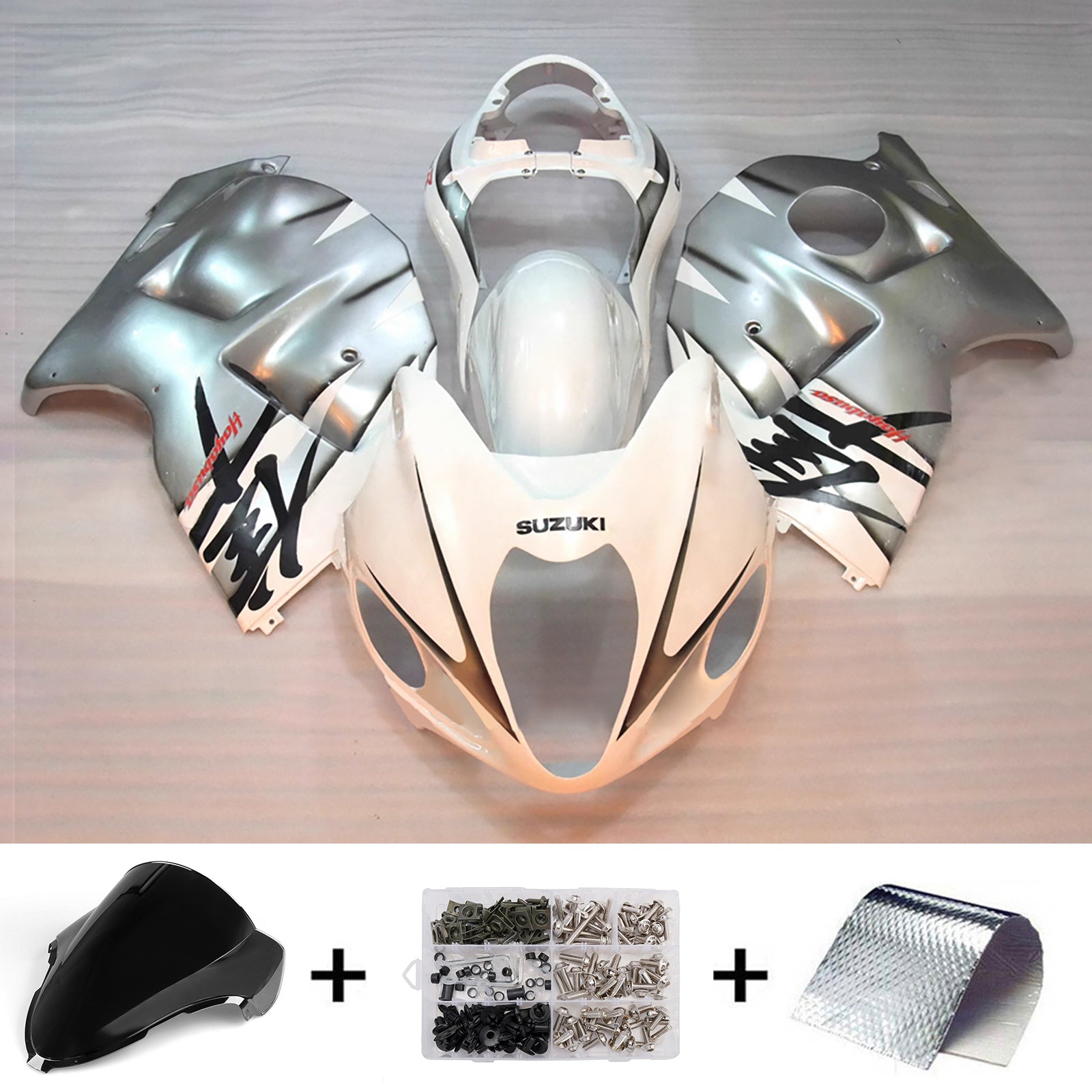 Injection Fairing Kit Bodywork Plastic ABS For Suzuki Hayabusa GSX1300R 1999-2007
