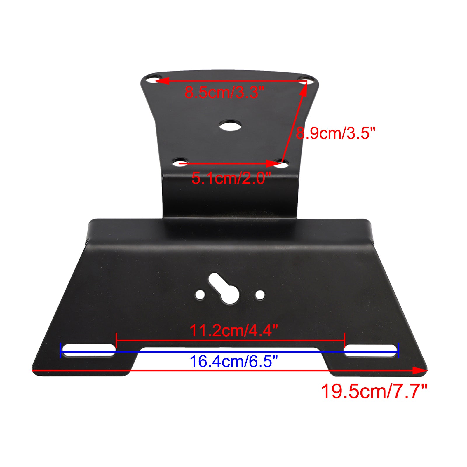Registreringsskylthållare ramfäste passar för scrambler 400x hastighet 400 2023-2025