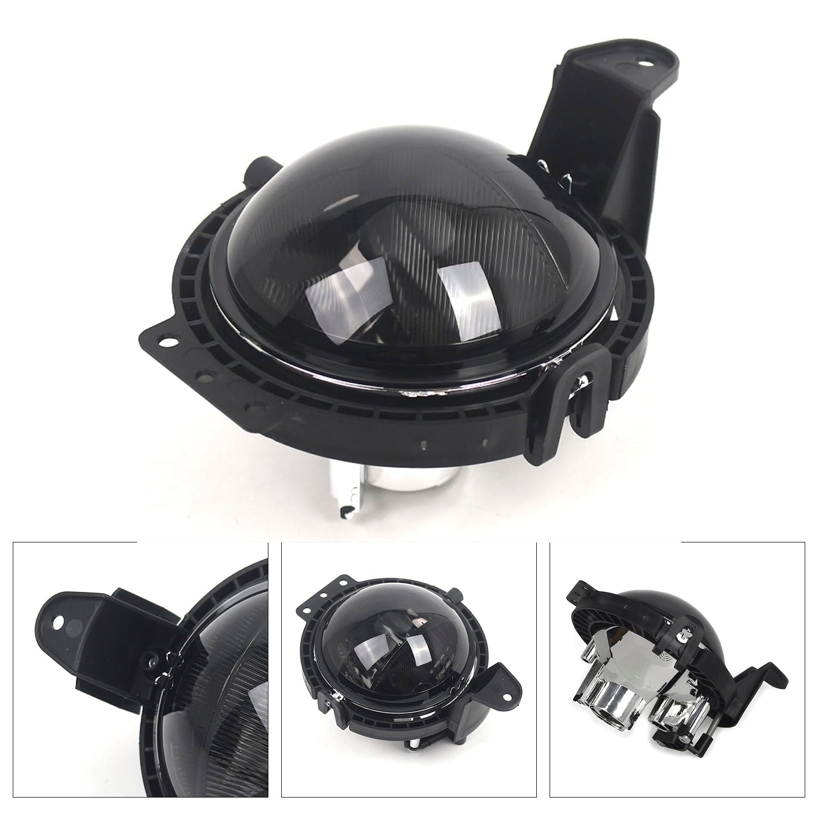 1 Pcs Front Bumper Fog Light For Mini R55 R56 R58 R59 R60 63172751295 Smoke Lens