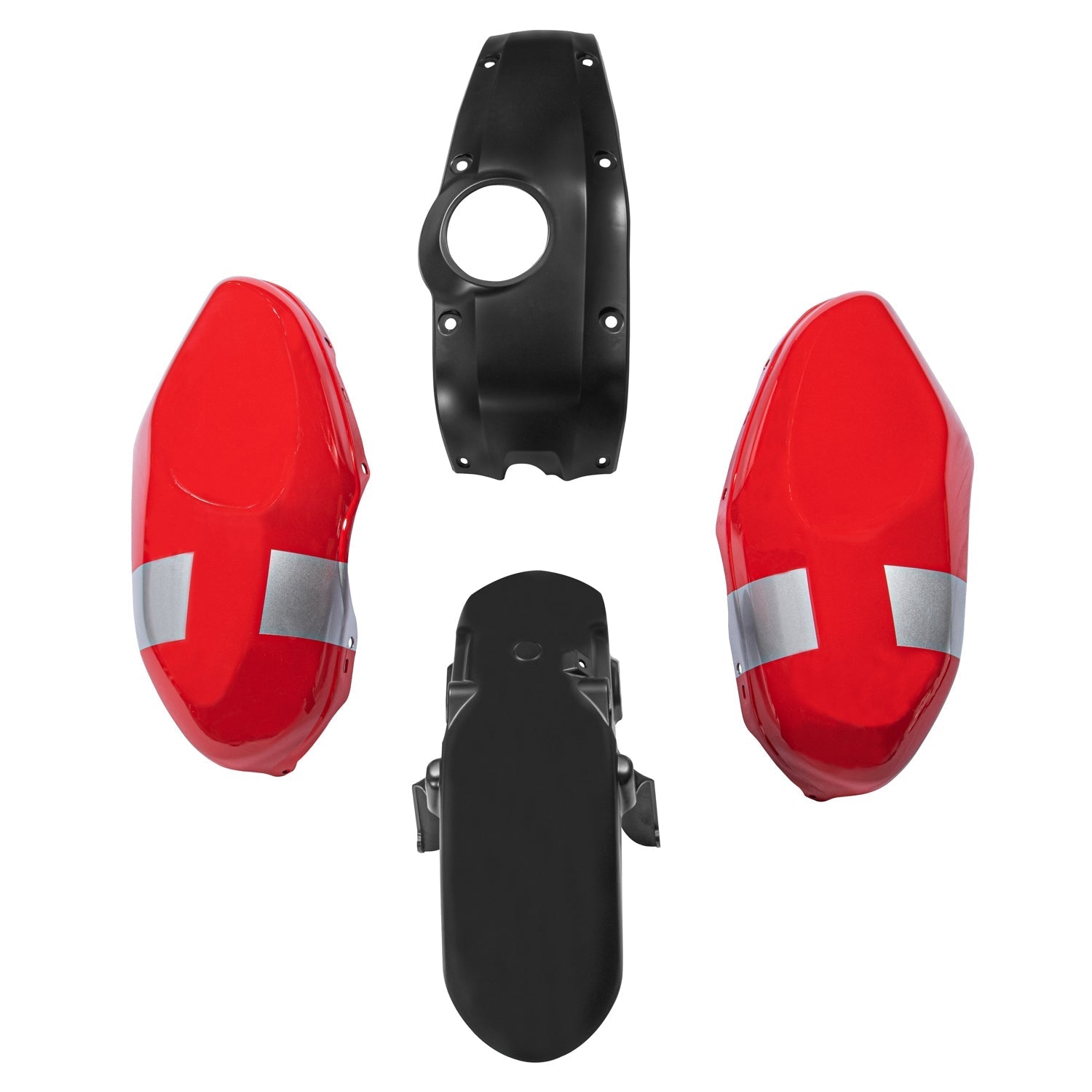 2016-2021 Yamaha XSR900 Injection ABS Kit de carénage de carrosserie en plastique 001 #