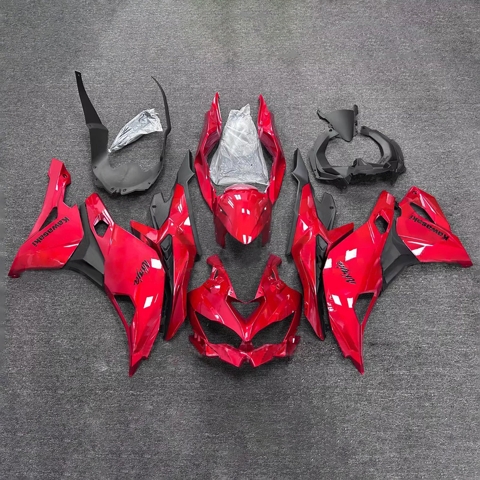 Kit carenatura iniezione adatto per Kawasaki Ninja ZX-25R ZX-4R ZX-4RR 2019-2025