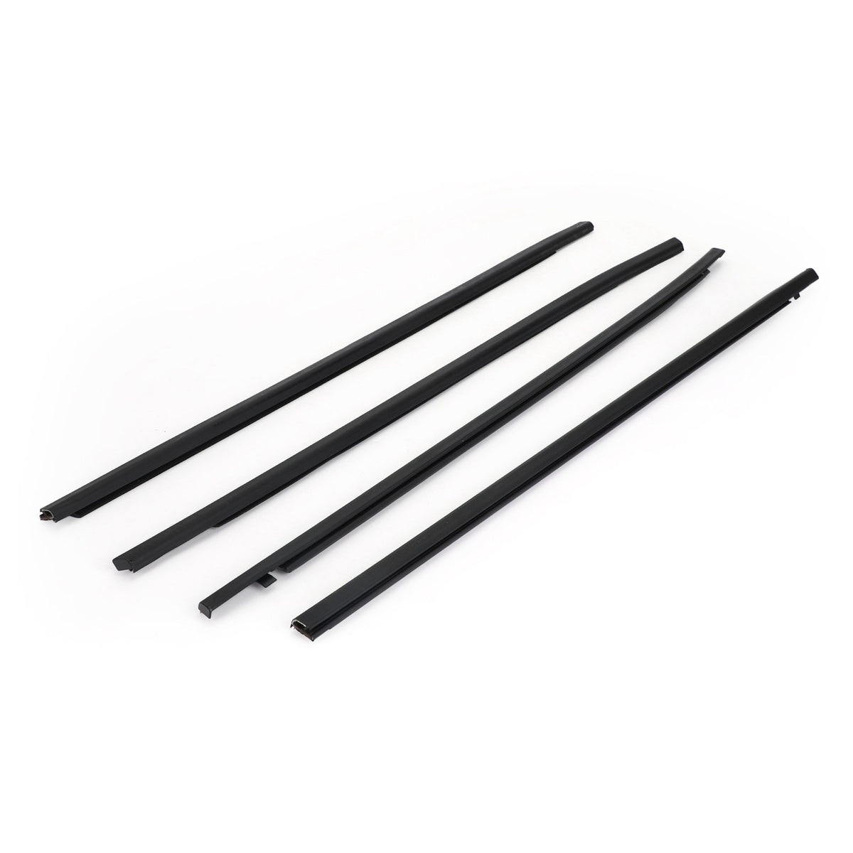 2016-2021 Honda Civic Weatherstrip Window Moulding Trim Seal Belt 4Pcs Generic
