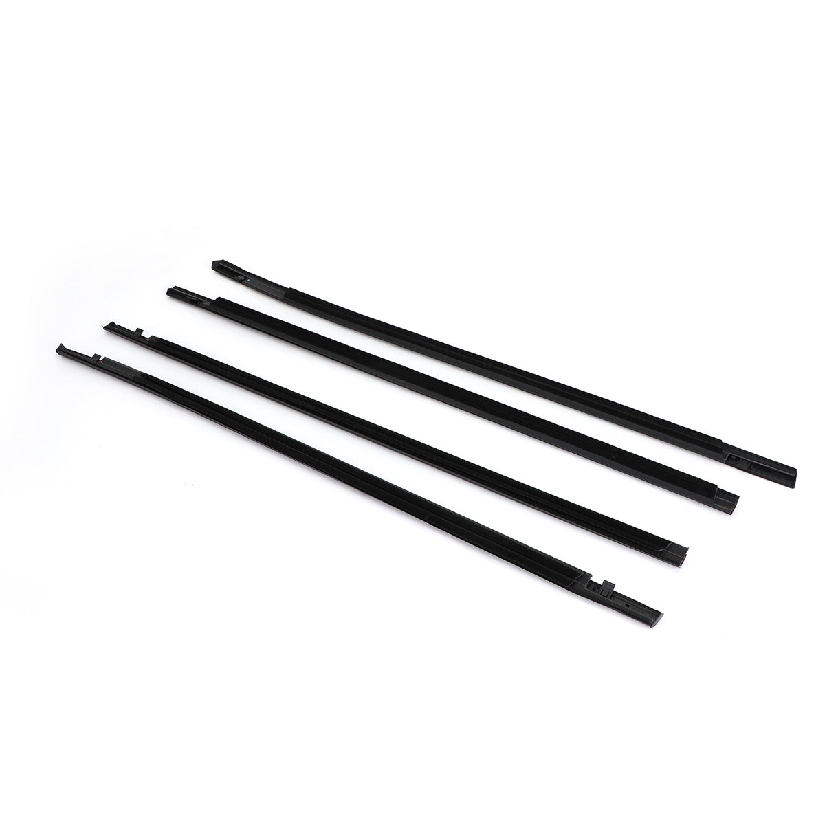 2016-2021 Honda Civic Weatherstrip Window Moulding Trim Seal Belt 4Pcs Generic