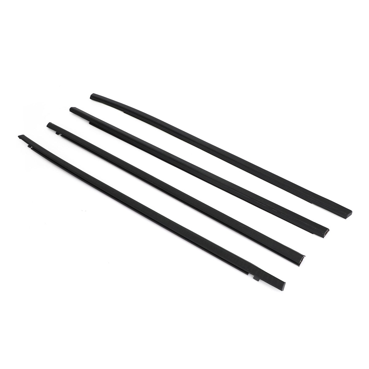 2016-2021 Honda Civic Weatherstrip Window Moulding Trim Seal Belt 4Pcs Generic