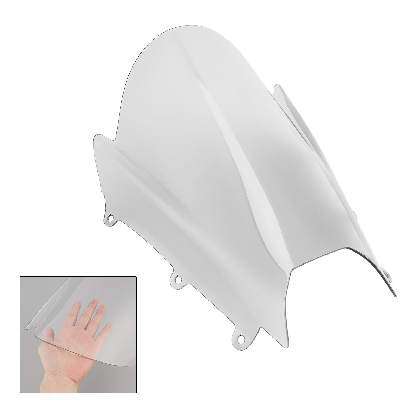 Windshield WindScreen fit for Suzuki GSX-8R GSX-8R 2024-2025 Black