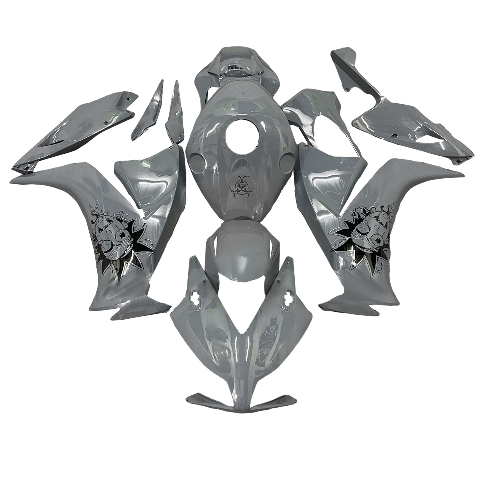 Injektionsmässa Kit Bodywork Plastic ABS för Honda CBR1000RR 2012-2016