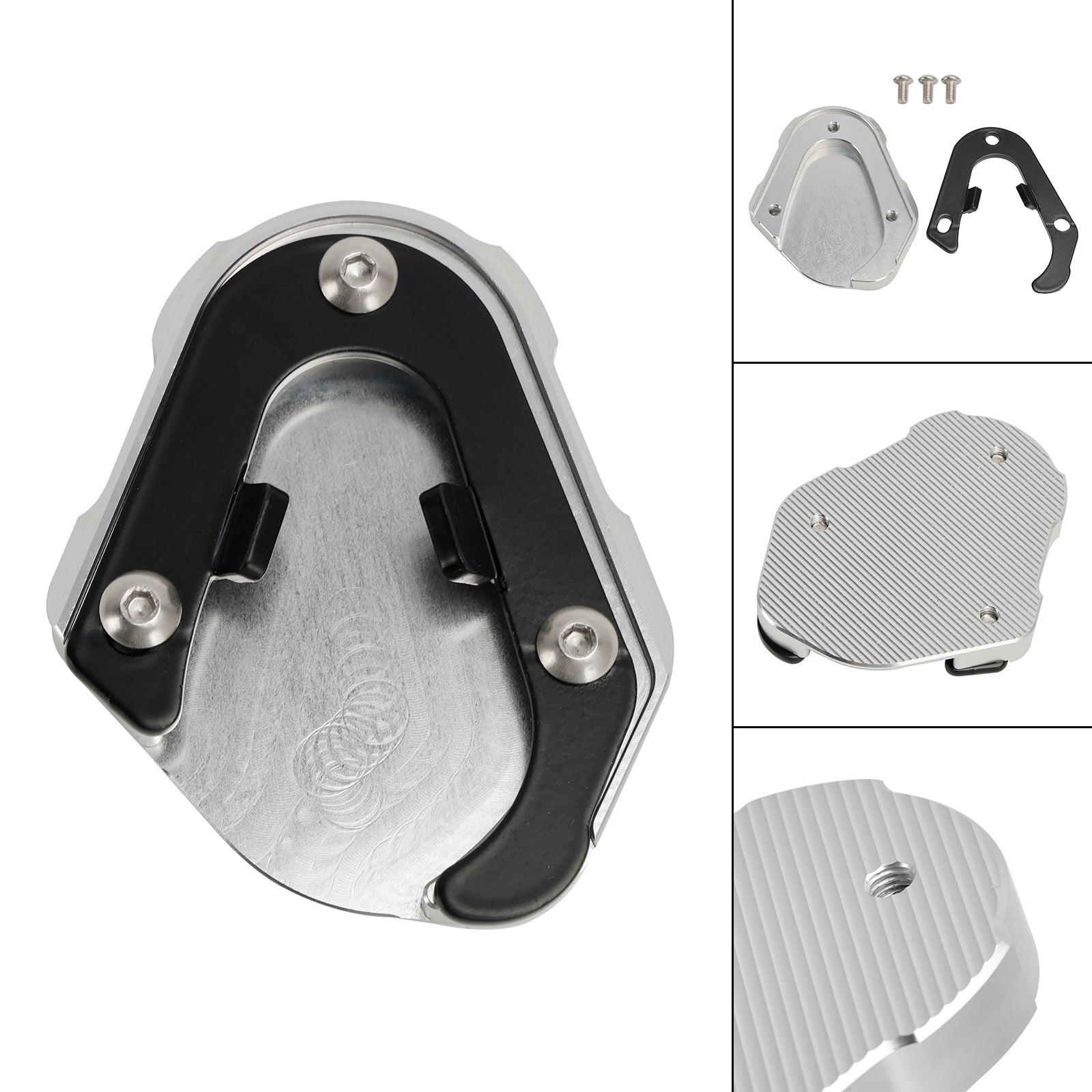 Kickstand Enlarge Plate Pad fit for Scrambler 1200XC/XE Tiger 1200 GT 22-23