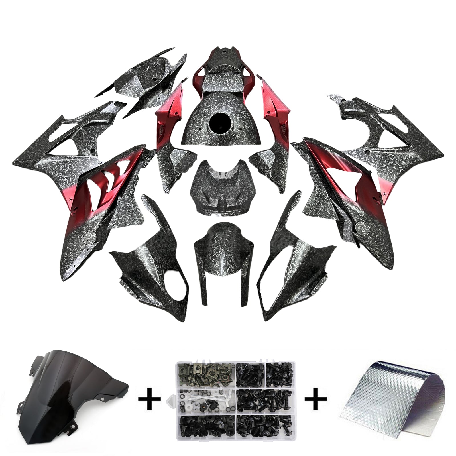 2017-2018 BMW S1000RR Injection Fairing Kit Bodywork Plastic ABS