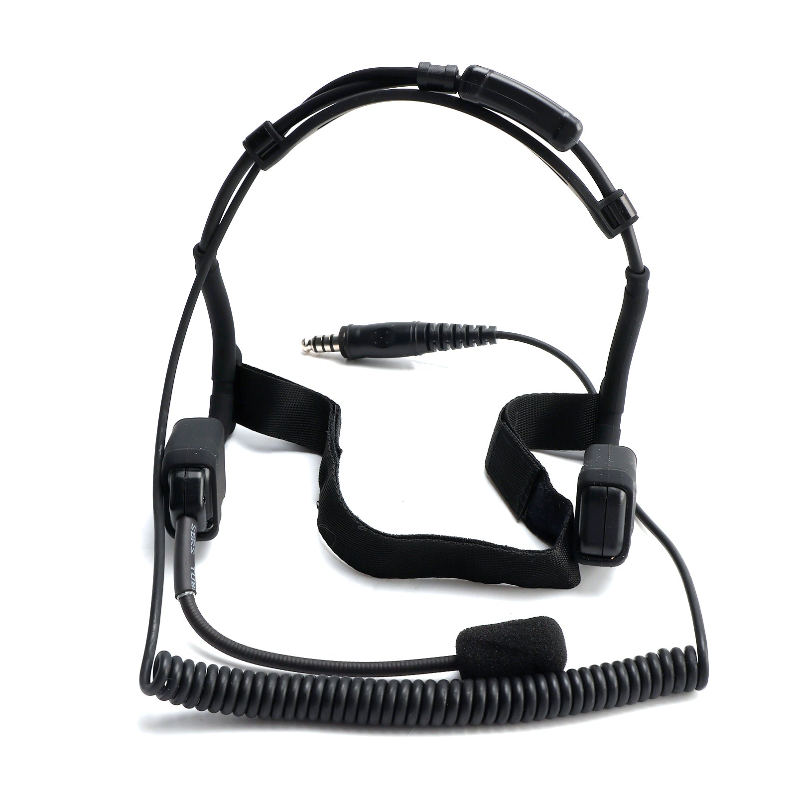 7.1-C9 Advanced Rear Mount Big Plug Tactical Earhook Headset Bone Headphones