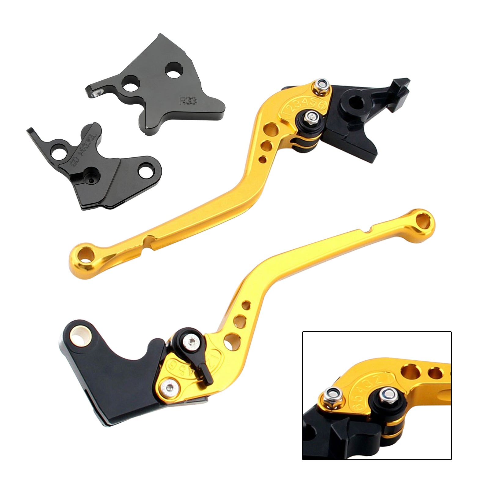 2005-2014 Yamaha YBR125 Lang clutchbremsespak